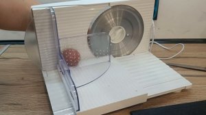 слайсер ломтерез atvel EasyCut SR1 сыро копчёная колбаса