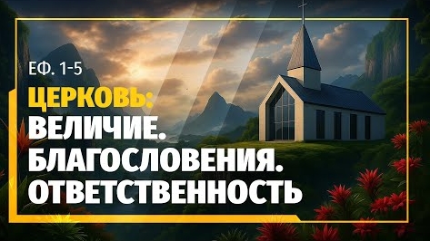 Церковь: Величие. Благословения. Ответственность | Еф. 1-5 || Алексей Коломийцев смотреть онлайн