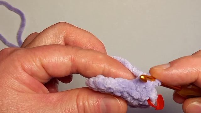 Вяжем за заднюю полупетлю крючком смотреть онлайн