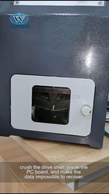 Оборудование для физического уничтожения жёстких дисков путём их сгибания и пробивания смотреть онлайн