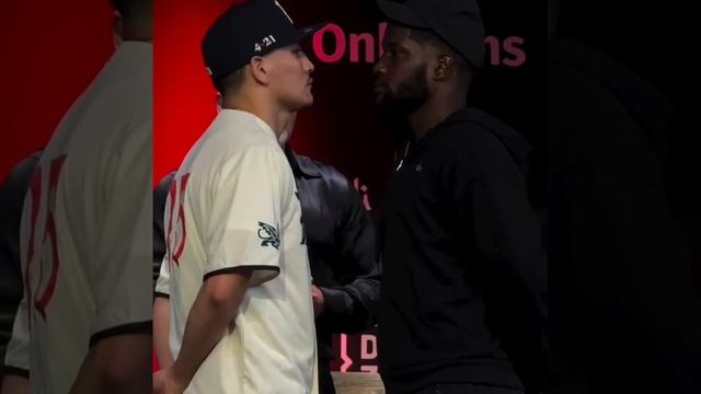 Битва взглядов Ортис - Лубин перед боем 8 ноября смотреть онлайн