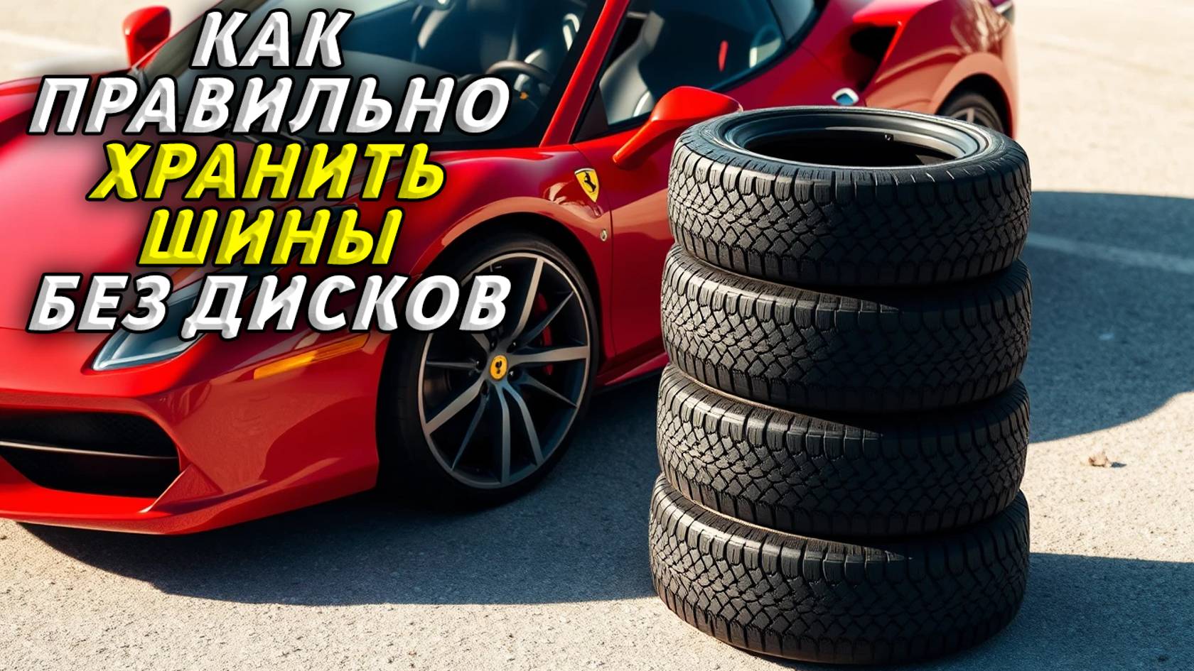 Как правильно хранить шины без дисков смотреть онлайн