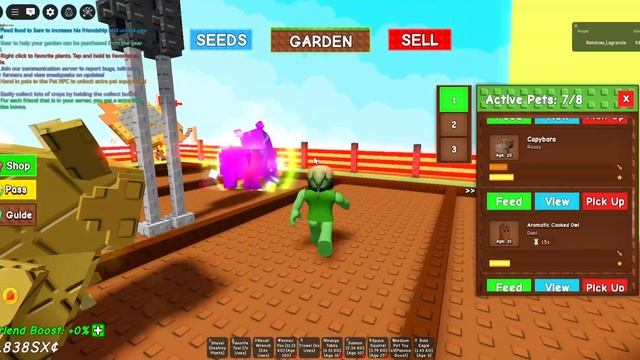 Выращиваем бун боссом в grow a garden!!!! смотреть онлайн