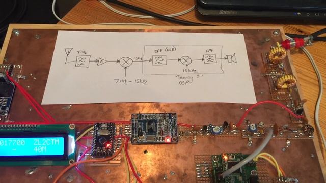 Teensy SDR SSB Superhet Receiver.1080p смотреть онлайн