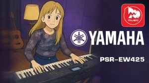 Синтезатор YAMAHA PSR-EW425