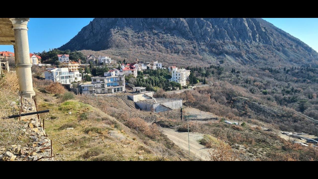 Обзор земельного участка на продажу 6.7 сотки в Гурзуфе район Новая Деревня смотреть онлайн