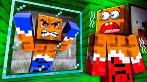 ЗЛОЙ ДВОЙНИК ЛЁНИ УЖЕ ЗА ОКНОМ! 😱 У ТЕБЯ ЕСТЬ 5 МИНУТ, ЧТОБЫ СПРЯТАТЬСЯ в МАЙНКРАФТ!