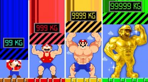 Что будет если каждое семечко заставит расти Mario? Уровни: Nood vs Pro vs Hacker