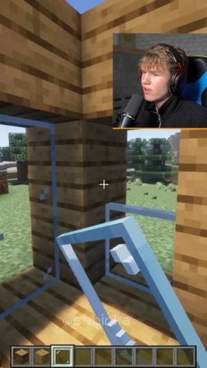 Я Построил и Улучшил Дом для Херобрина в Minecraft! 🏠🥺 #shorts #шортс #minecraft #майнкрафт #прико