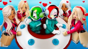 РОЗОВЫЕ СОЛДАТИКИ ВЛЮБЛЕНЫ В ДЖЕЙ ДЖЕЯ В ИГРЕ КАЛЬМАРА 3! | ROBLOX Брукхейвен 🏡RP