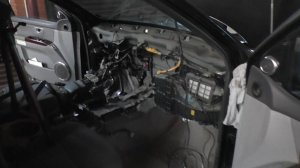 Замена радиатора печки на Киа Соренто 2005  Kia Sorento 2,5  2часть