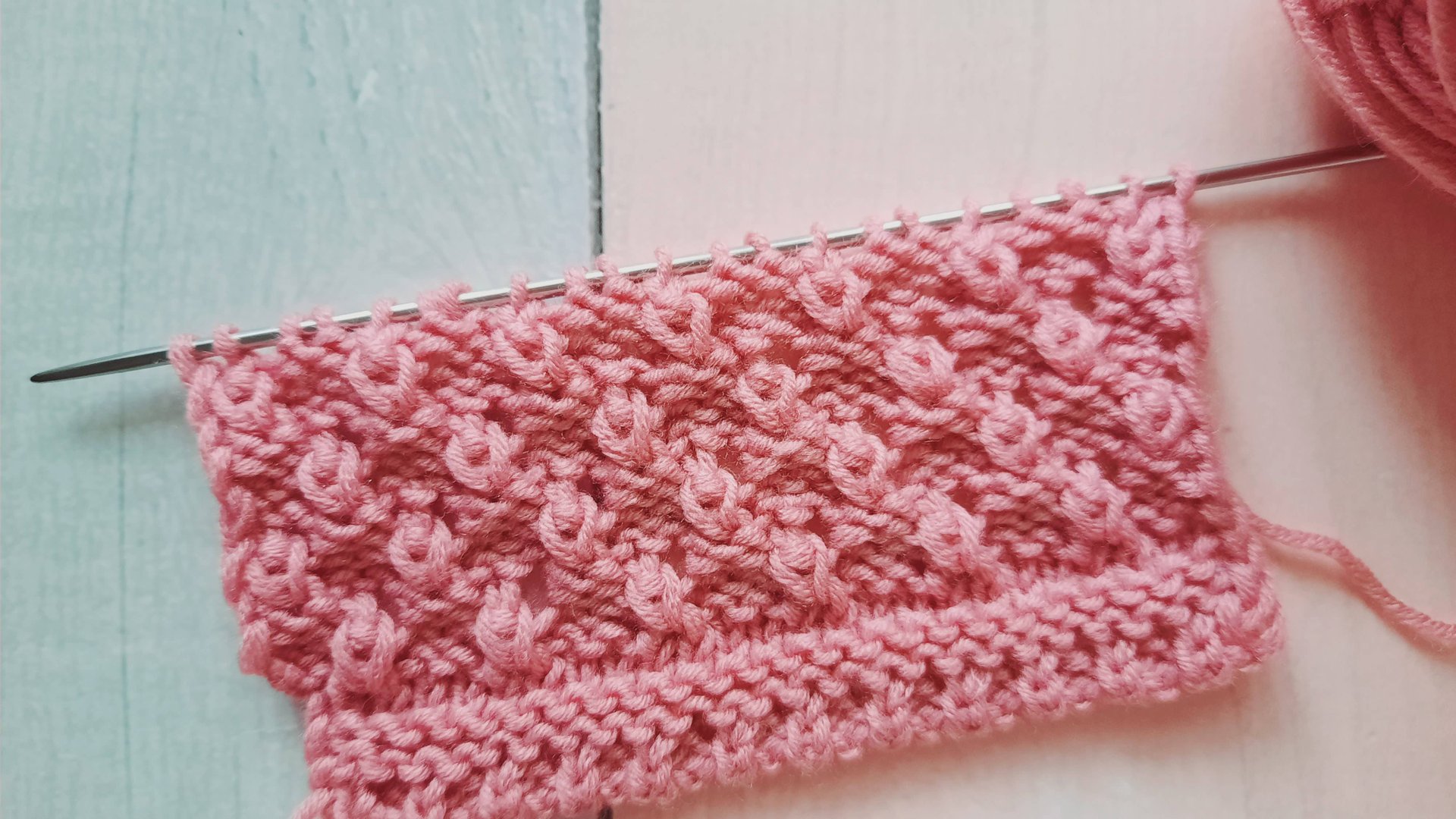 Красивый мелкий узор для детских изделий и не только.. смотреть онлайн