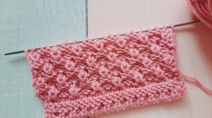 Красивый мелкий узор для детских изделий и не только..