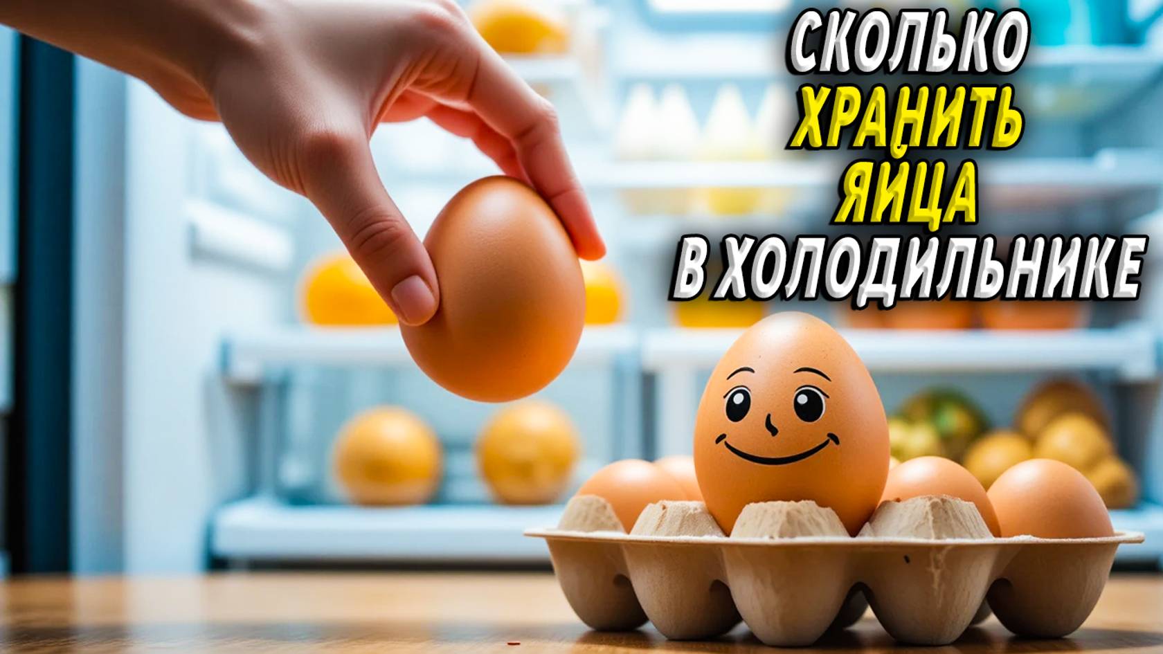 Сколько хранить яйца в холодильнике смотреть онлайн