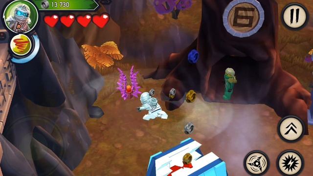 LEGO Ninjago: Тень Ронина Лабиринт Хироси прохождение (android) #17 смотреть онлайн