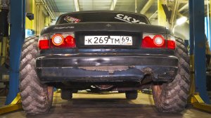 Волга + 500% к проходимости! Установка моста и колёс от грузовика. Тюнинг ГАЗ 31105.