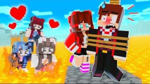 ВАМПИР против ОБОРОТНЯ - ПОЛ ЭТО ЛАВА - МУЛЬТФИЛЬМ ПРО МАЙНКРАФТ