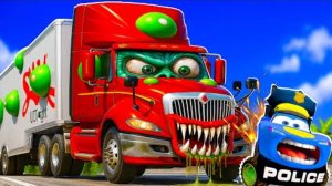 МЕГА КРУТАЯ ПОГОНЯ МОЛНИИ и ГИГАНТСКОГО ЗОМБИ ЧЕРВЯ В БИМКЕ