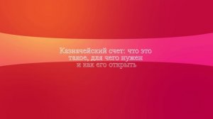 Казначейский счет: что это такое, для чего нужен и как его открыть