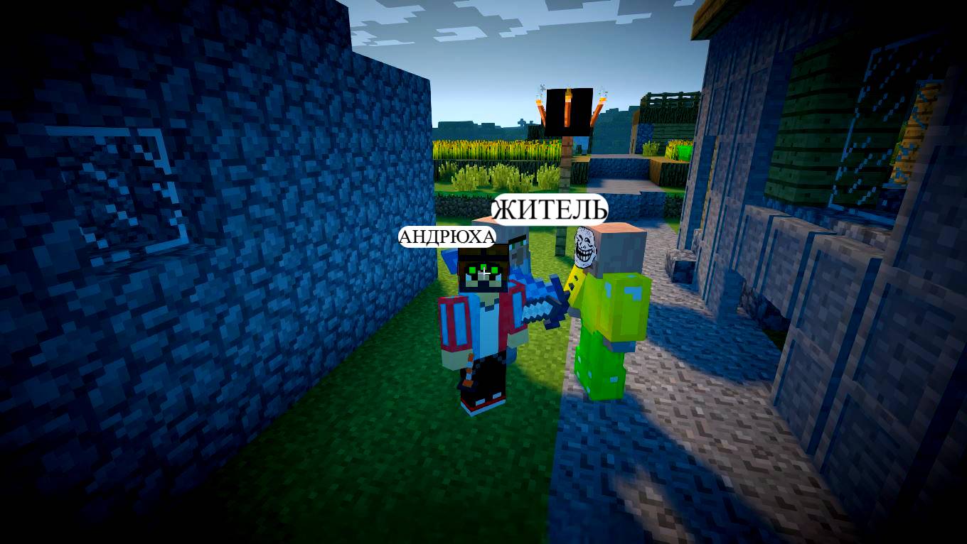 Этот игрок в майнкрафт Minecraft показал, на что способны жители. Он собрал впечатляющий урожай! смотреть онлайн