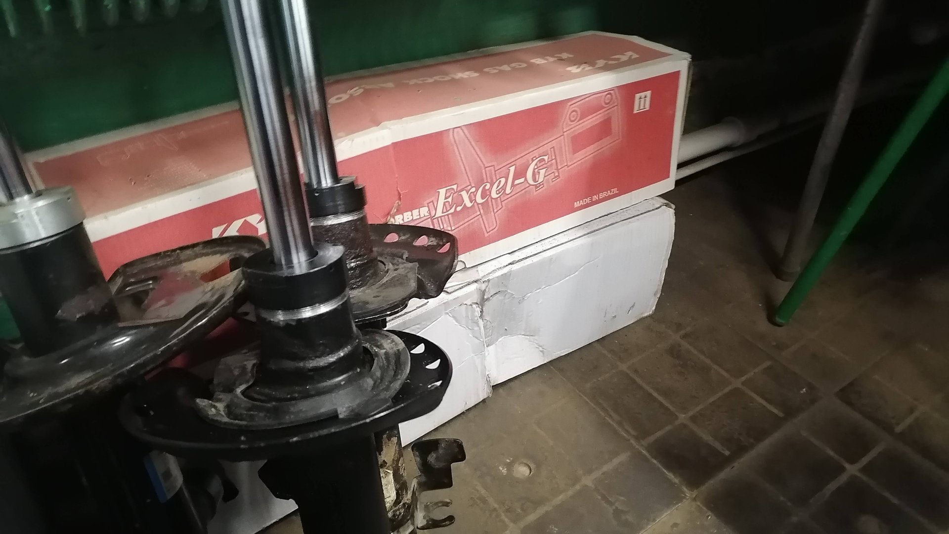 хонда CR-V ремонт передней стойки