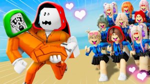 Джей Джей и Майки сбегают из женской тюрьмы! Анимация Роблокс