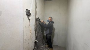 Разбили стену. Отсыпаем территорию вокруг дома. Делаем ремонт своими руками.