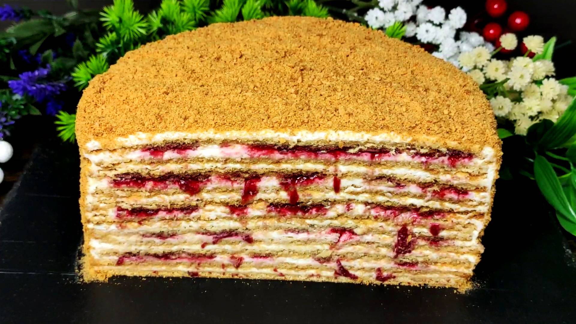 Вы будете готовить только так!🤩 Самый НЕЖНЫЙ МЕДОВИК, который ТАЕТ ВО РТУ! смотреть онлайн