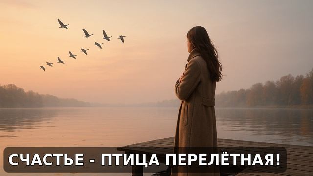 ШИКАРНАЯ ПЕСНЯ - СЧАСТЬЕ - ПТИЦА ПЕРЕЛЁТНАЯ! смотреть онлайн