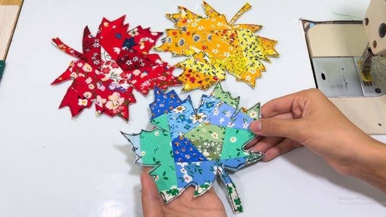 Пэчворк из остатков ткани — уютный проект для дома