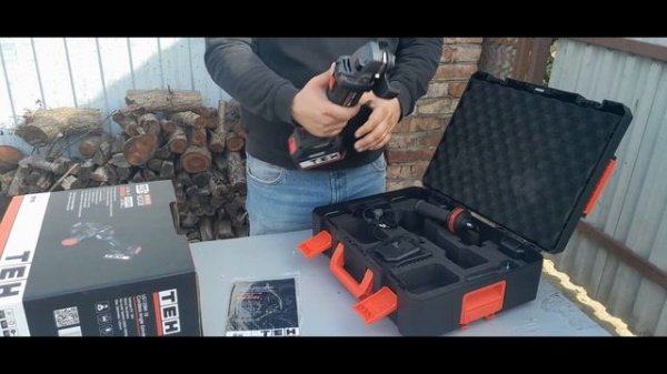 Обзор и тест аккумуляторной УШМ TEH LG125M-1B