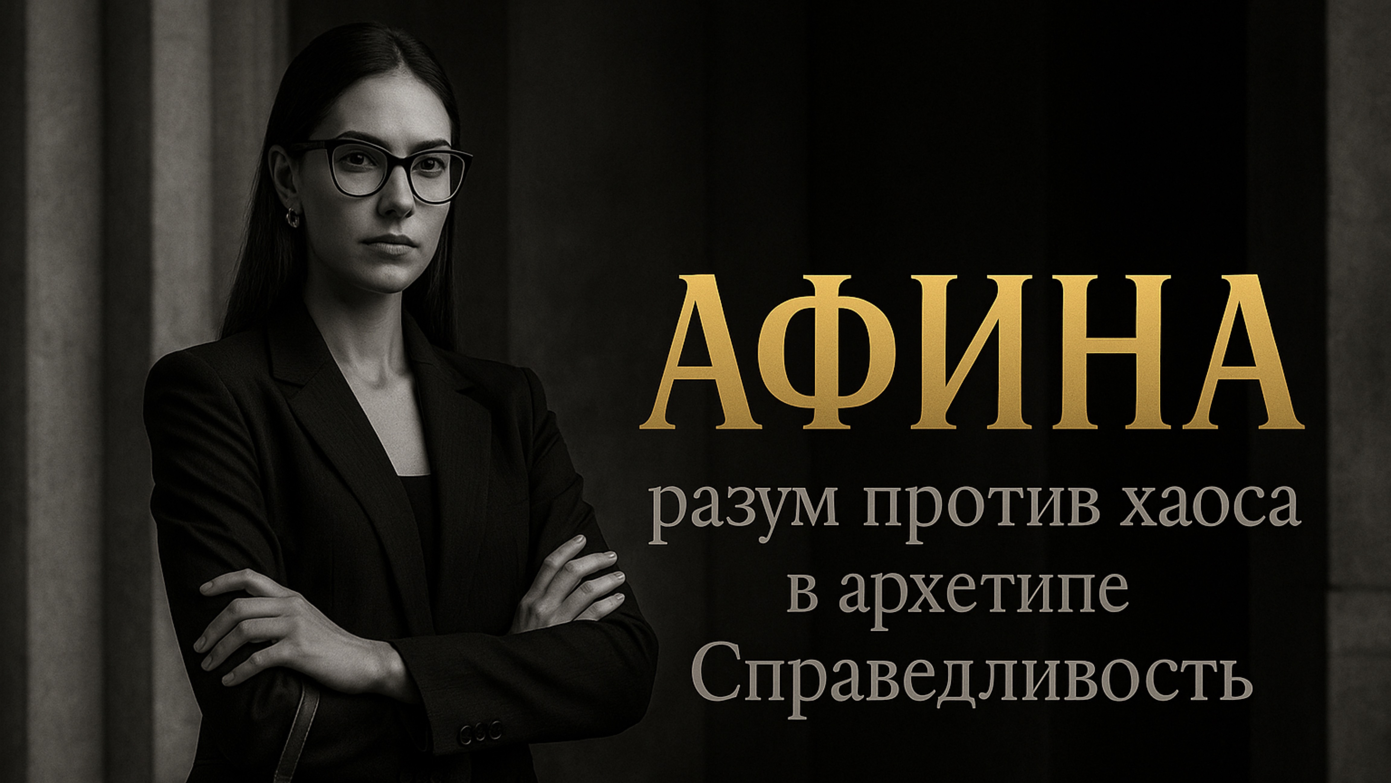 Афина в архетипе Справедливость