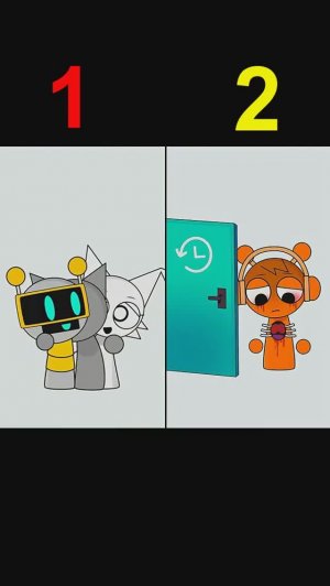 Sprunki The Last Door Animation Pack #sprunki #shorts