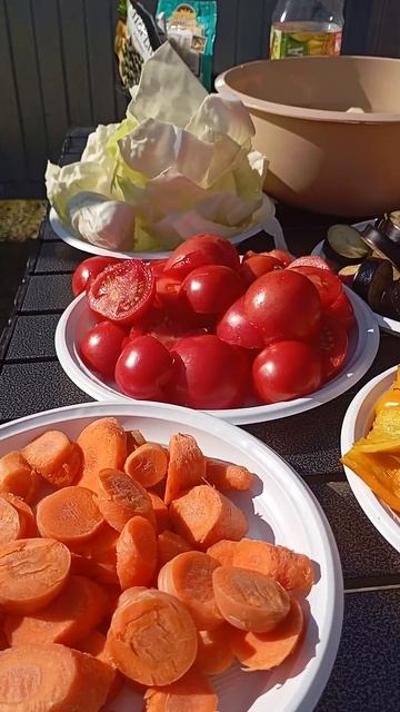 мясо с овощами