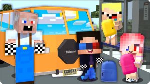 😳НАС ОТВЕЗЛИ в ДЕТСКИЙ ЛАГЕРЬ в Майнкрафт! НУБИК ШЕДИ ЛЕСКА