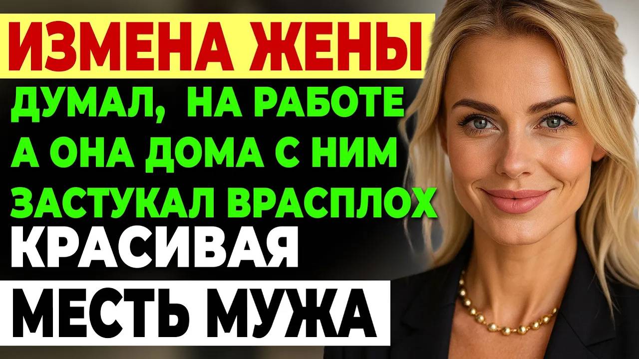 Измена жены. ПРИШЁЛ С РАБОТЫ И УВИДЕЛ ЭТО! Жена плакала и просила прощения. История рассказ