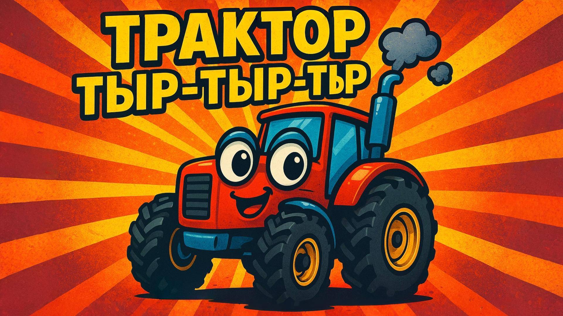 ТРАКТОР ТЫР ТЫР ТЫР. Мультики и песенки для детей смотреть онлайн