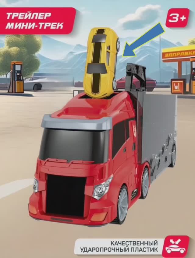 Автовоз игрушечный смотреть онлайн