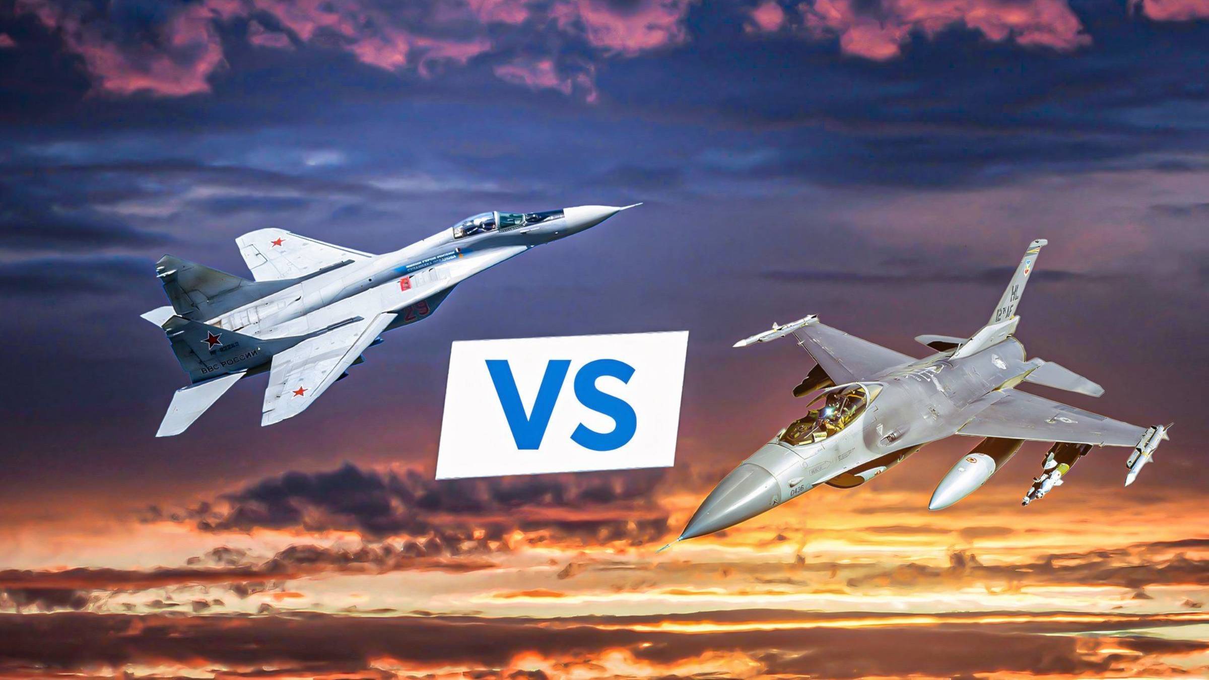 MiG-29 Fulcrum Vs F-16 Viper