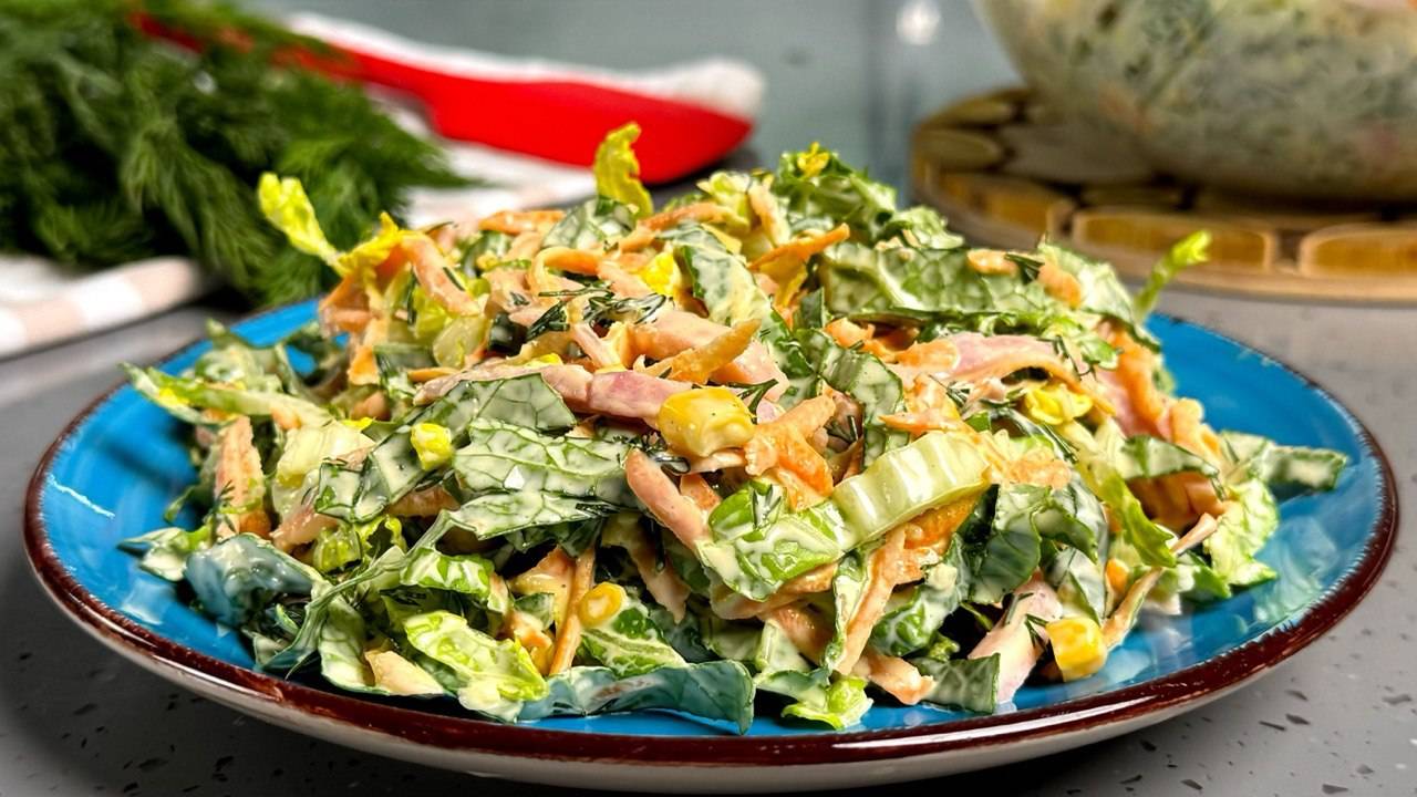 Мой "Ходовой" САЛАТ на каждый день и на праздничный стол! Просто, ВКУСНО, быстро! смотреть онлайн