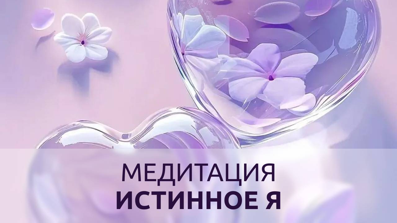 МЕДИТАЦИЯ ИСТИННОЕ Я