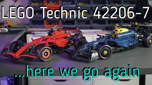 LEGO Technic  - 42206 Ferrari SF-24, 42207 Red Bull обзор