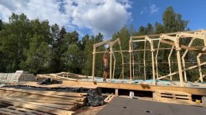 Сборка рамного каркаса