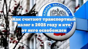 Как считают транспортный налог в 2025 году и кто от него освобожден
