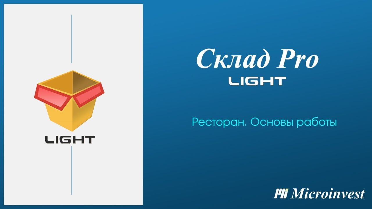 Визуальные стили в программе для автоматизации ресторана Microinvest Склад Pro Light – Ресторан