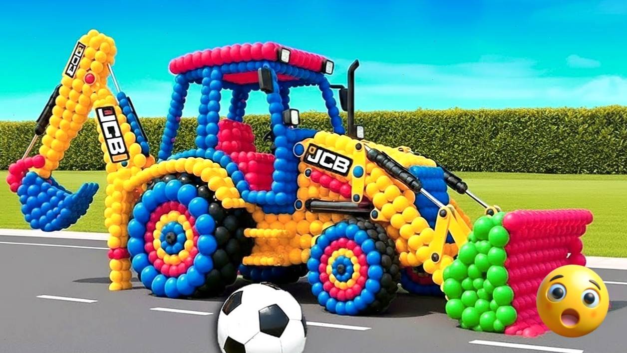 Мультики для детей. Трансформация воздушных шариков в животных и авто технику. Мультики для малышей смотреть онлайн