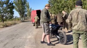 Сентябрь 2025 Приятель разбился на мотоцикле и тут появляемся мы. Как всегда вовремя.