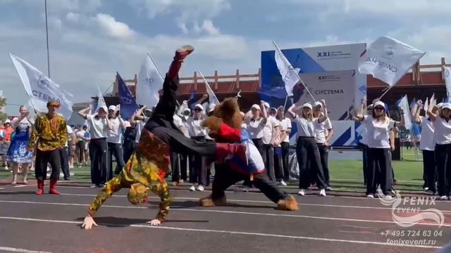 Заказать русское акробатическое шоу на мероприятие в Москве - профессиональные акробаты на праздник смотреть онлайн