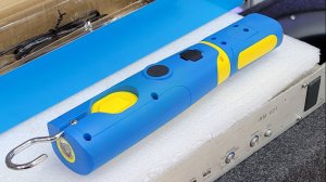 Фонарь светодиодный на аккум. Li-ion 3.7V 2200mA, COB (3W) + 1хLED, магнит, крючок Dollex FIS-12