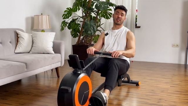 Гребной тренажер Genau RW300-S смотреть онлайн